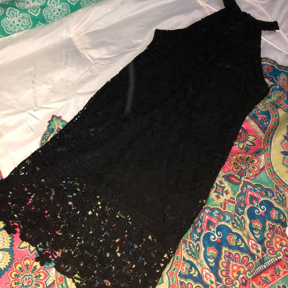 Boutique black  halter dress